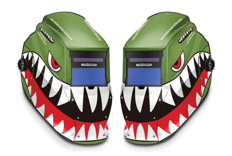 Mastercraft Auto-darkening Welding Helmet, Fixed Shade V3