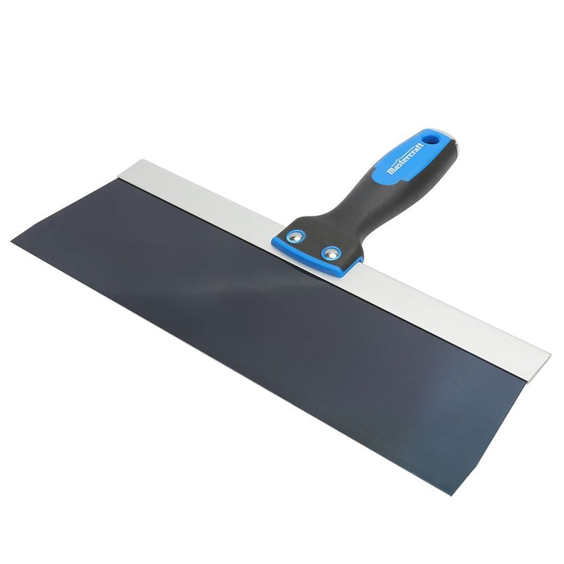 Mastercraft Drywall Patching & Taping Knife with Solvent-Resistant Blue Steel Blade, 12-in A9
