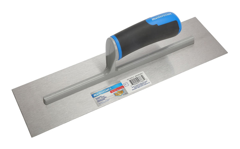 Mastercraft Ergonomic Steel Cement Trowel For Masonry & Concrete Work, 4 x 14-in U6