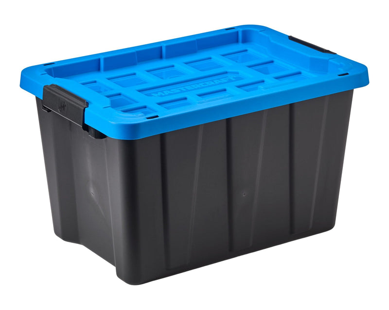 Mastercraft Heavy-Duty Easy Grip Latching Tote, 45.5-L C4