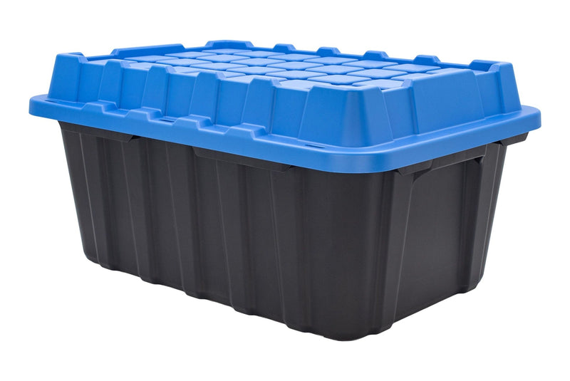 Mastercraft Heavy-Duty Polypropylene Tote with Domed Lid, 88-L I9