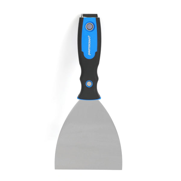 Mastercraft Multi-Purpose Flexible Carbon Steel Spackling/Putty Knife & Paint Scraper, 4-in M5