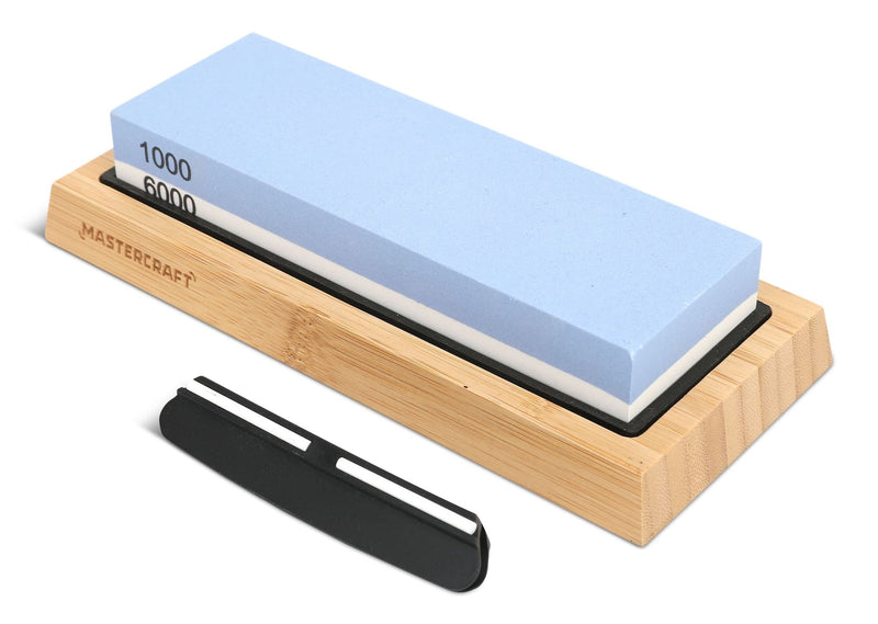 Mastercraft Pro Dual Grit Tool & Knife Sharpening Stone Set, 4-pc G2
