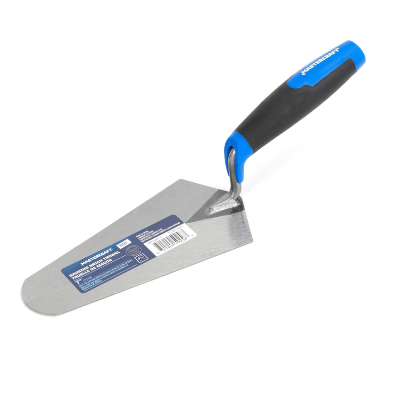 Mastercraft Steel Gauging Trowel For Plaster, Mortar, Cement & Masonry Applications, 7-in X1