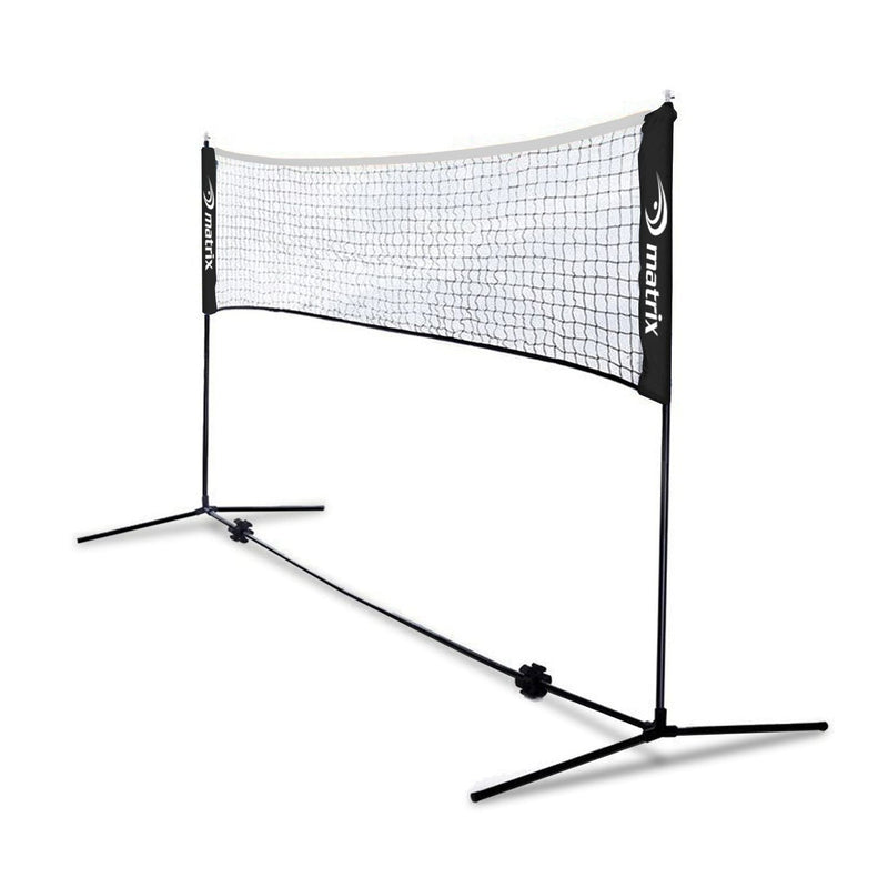 Matrix Adjustable Driveway Racquet Sport Net For Pickleball, Tennis & Badminton, 10-ft V8