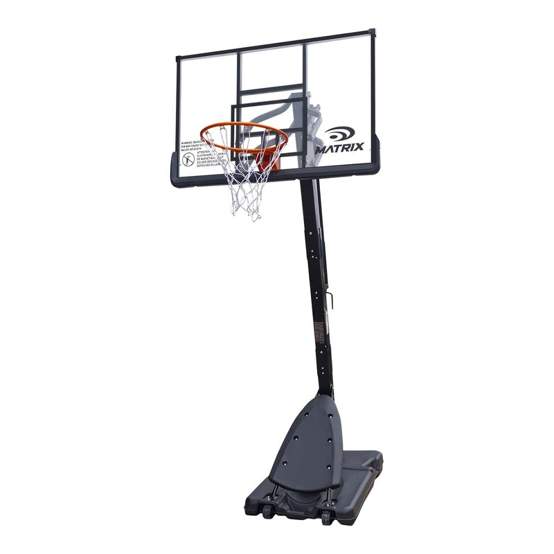 MATRIX Portable Adjustable Basketball System, 54-in N9