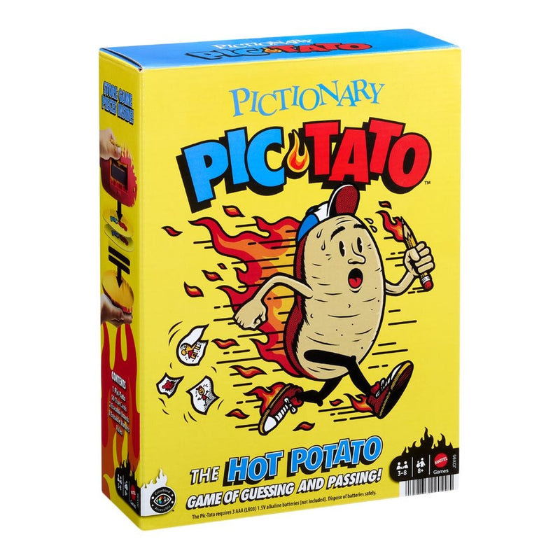 Mattel Pictionary Pic-Tato Musical Hot Potato Game for Ages 8+ L7