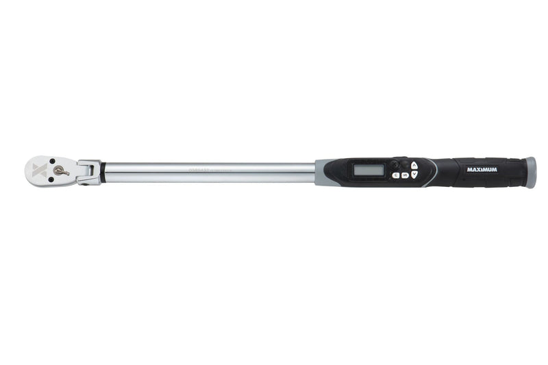 MAXIMUM 1/2" Digital Flex Head Angle Torque Wrench W1