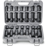 MAXIMUM 1/2-in Drive Professional Grade Impact Socket Set, 28-pc, CRMO