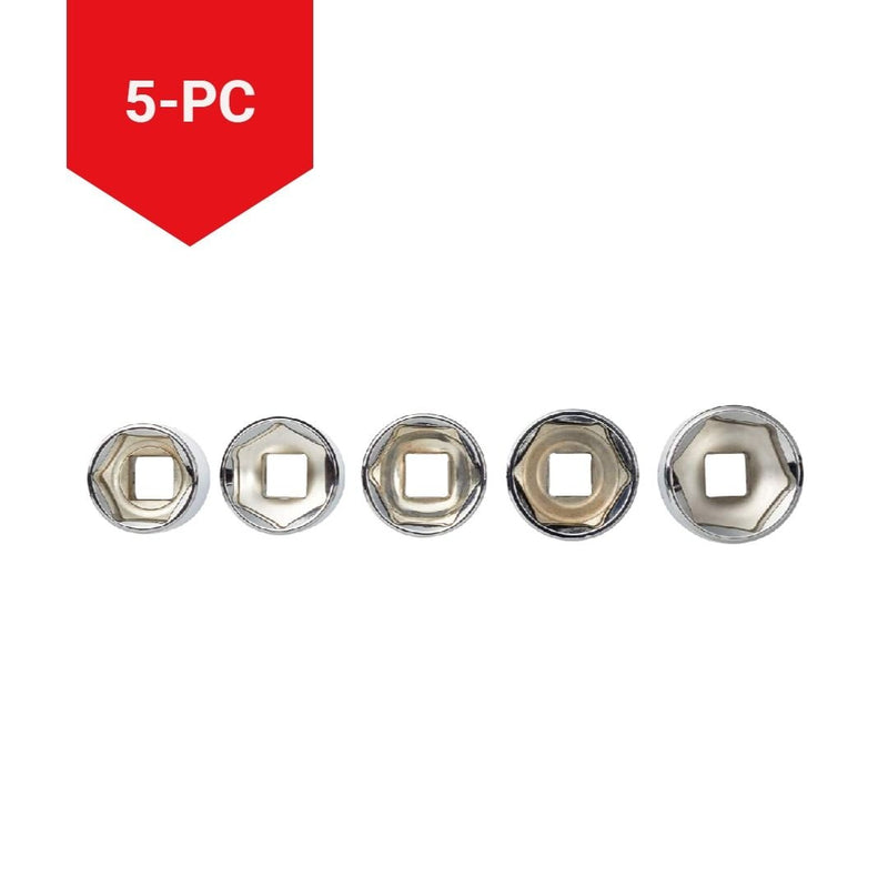 MAXIMUM 1/2-in Drive XL Socket Set, SAE, 5-pc T3