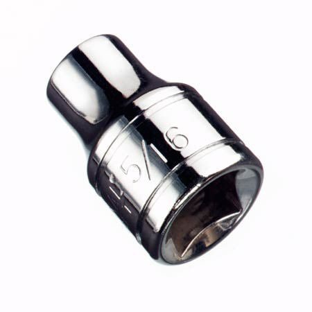 MAXIMUM 3/8-in Drive Assorted Sizes Regular Socket, 6-Point, Nickel-Chrome Plating I1