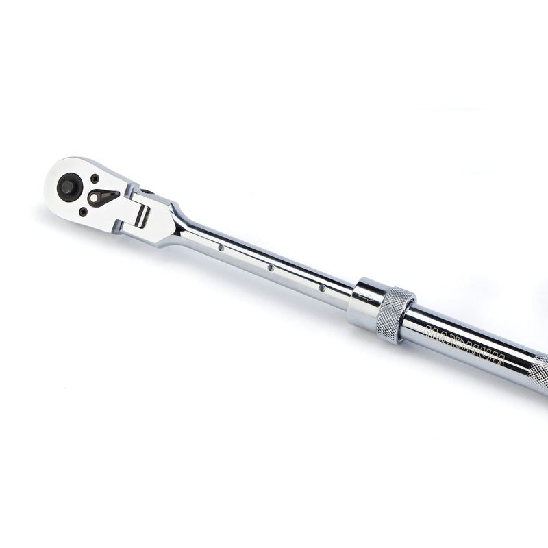 MAXIMUM 3/8-in Drive Flex Head Extendable Ratchet, CRV, Nickel-Chrome Plating, 10-in-15-in H5
