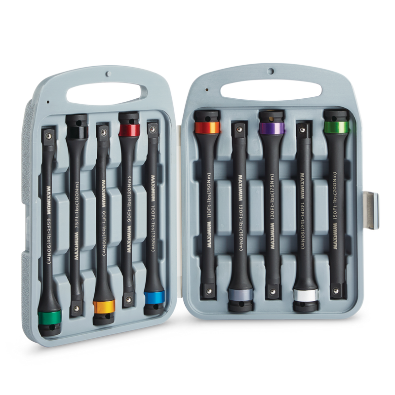 MAXIMUM Impact Torque Extension Sticks, 10-pc Q1