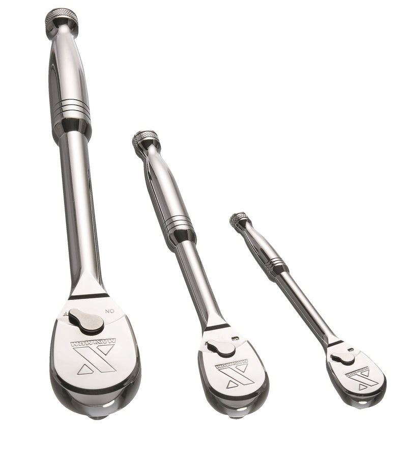 MAXIMUM Ratchet Set, 90-Tooth, 3-pc L7