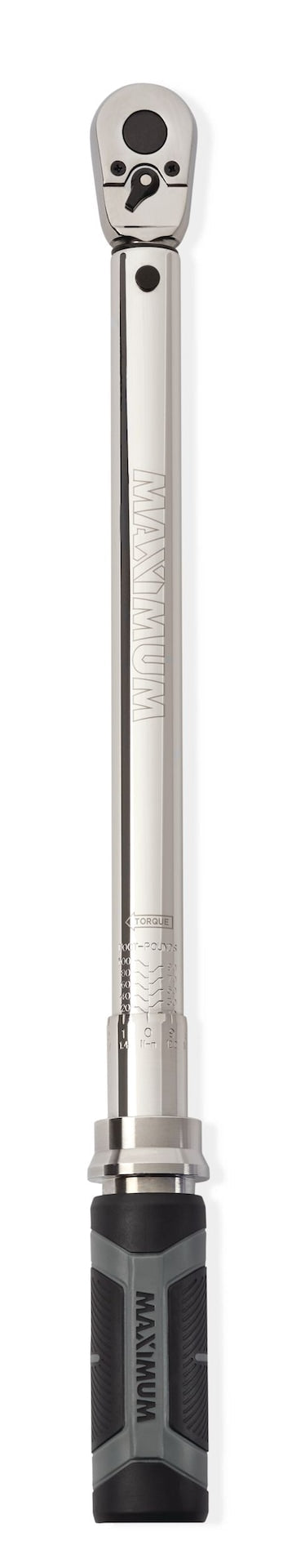 MAXIMUM Torque Wrench, 3/8-in Drive, 20-100 ft-lb O5