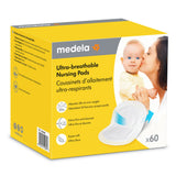 Medela Ultra-Breathable Disposable Nursing Pads, 60-pc