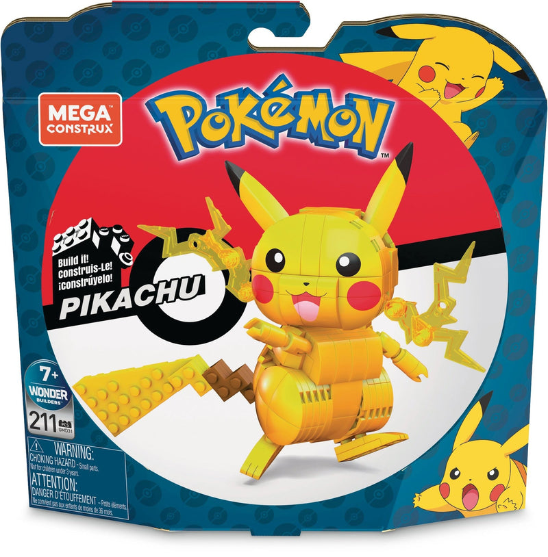 Mega Pokémon Build & Show Pikachu Toy Building Set, 205-pc O2