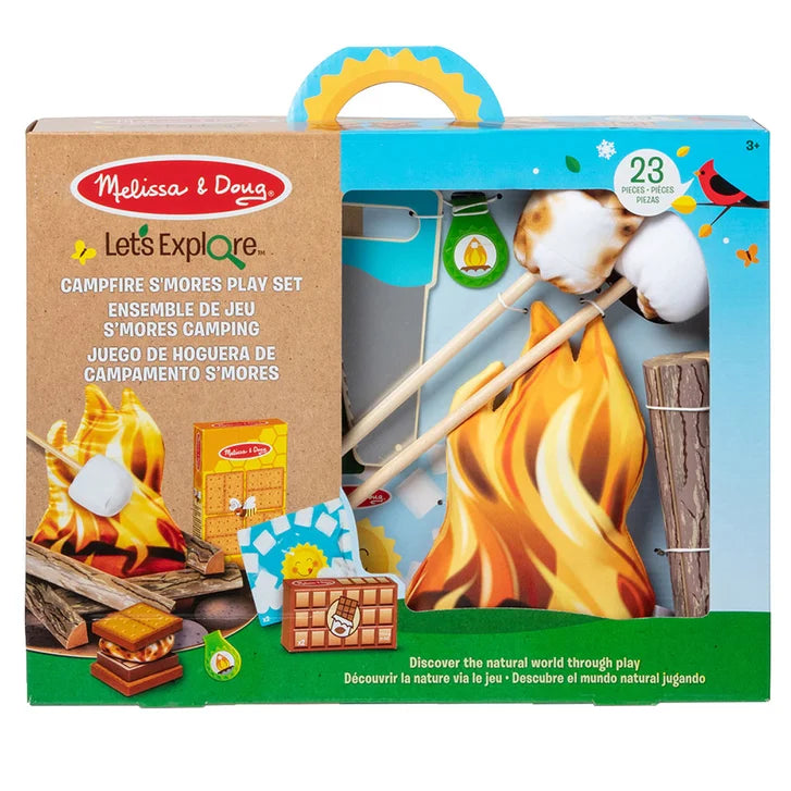 Melissa & Doug Let's Explore Campfire S'mores Play Set V6