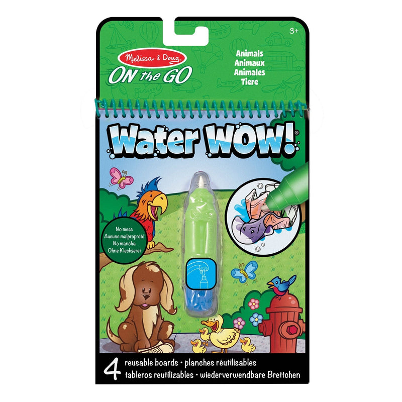 Melissa & Doug On the Go Water Wow! Reusable Water-Reveal Activity Pad - Animals Z0