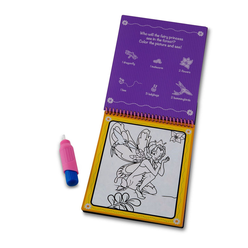 Melissa & Doug On the Go Water Wow! Reusable Water-Reveal Activity Pad - Fairy Tale D3