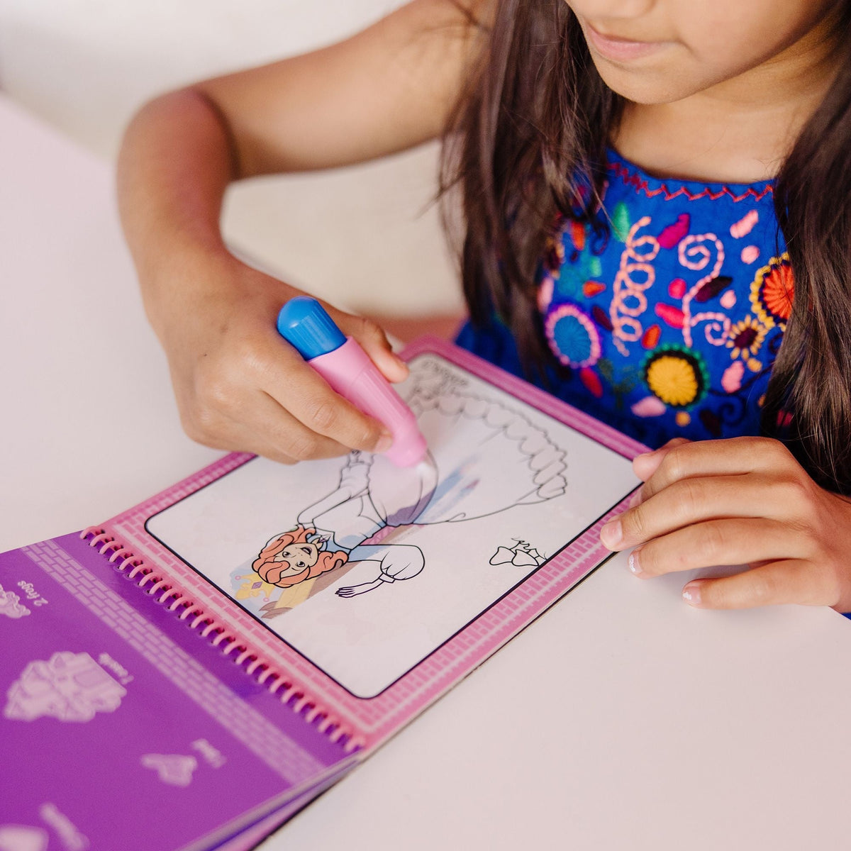Melissa & Doug On the Go Water Wow! Reusable Water-Reveal Activity Pad - Fairy Tale