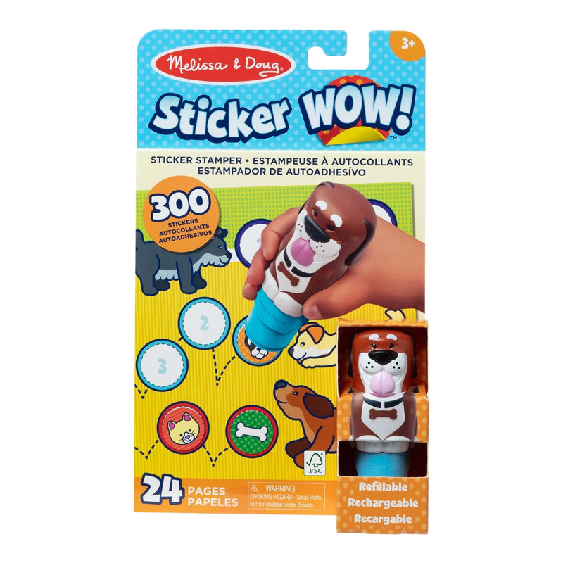 Melissa & Doug Sticker WOW! 24-Page Activity Pad, Ages 3+ S6