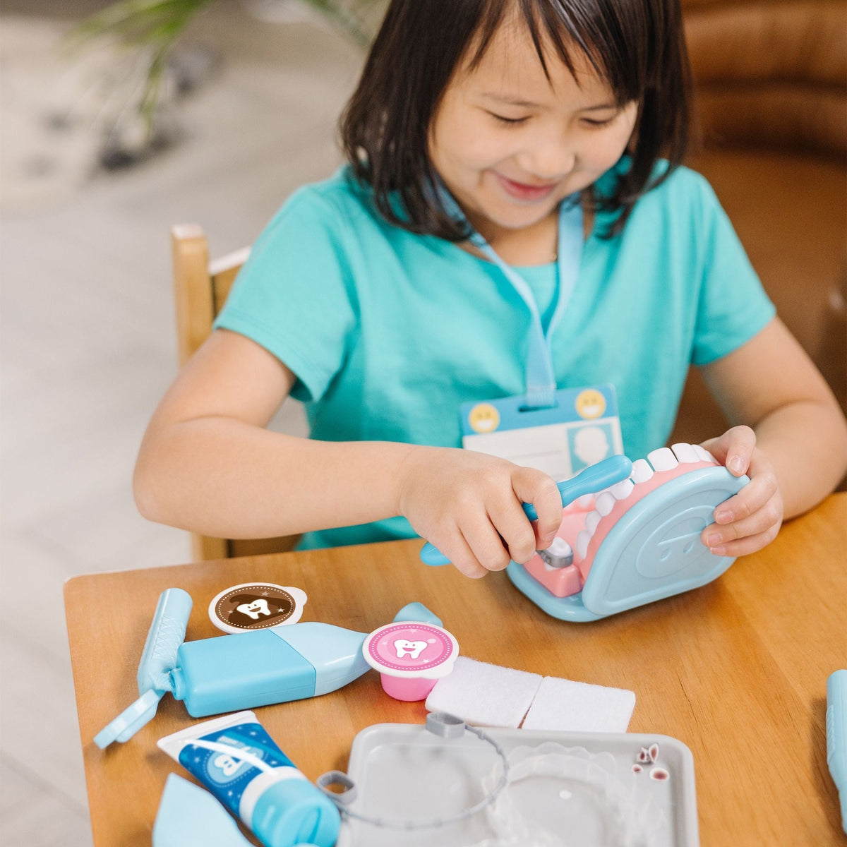 Melissa & Doug Super Smile Dentist Kit, Ages 3+