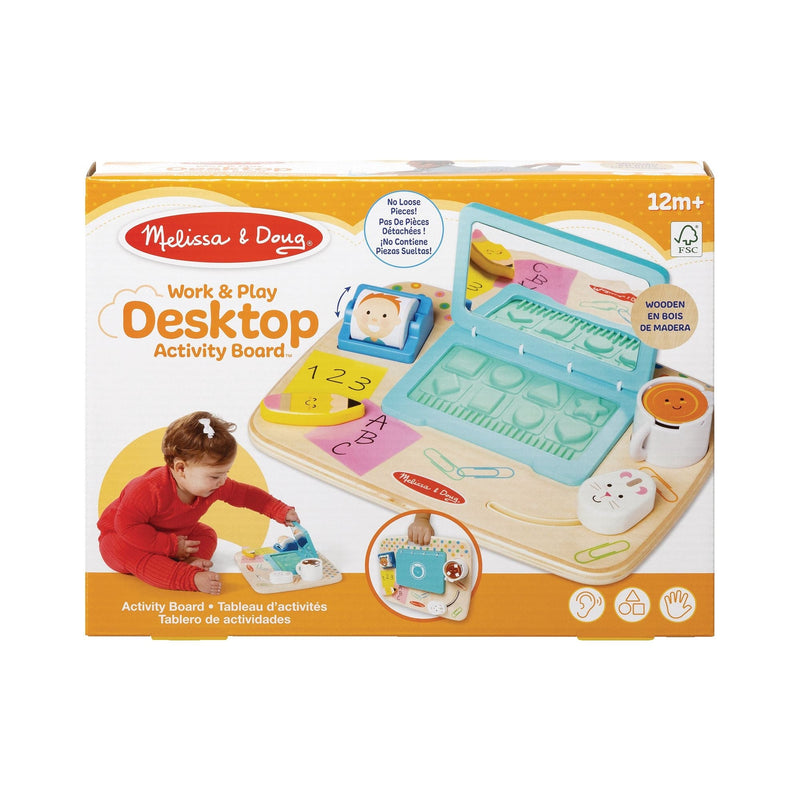 Melissa & Doug Wooden Work & Play Desktop T0