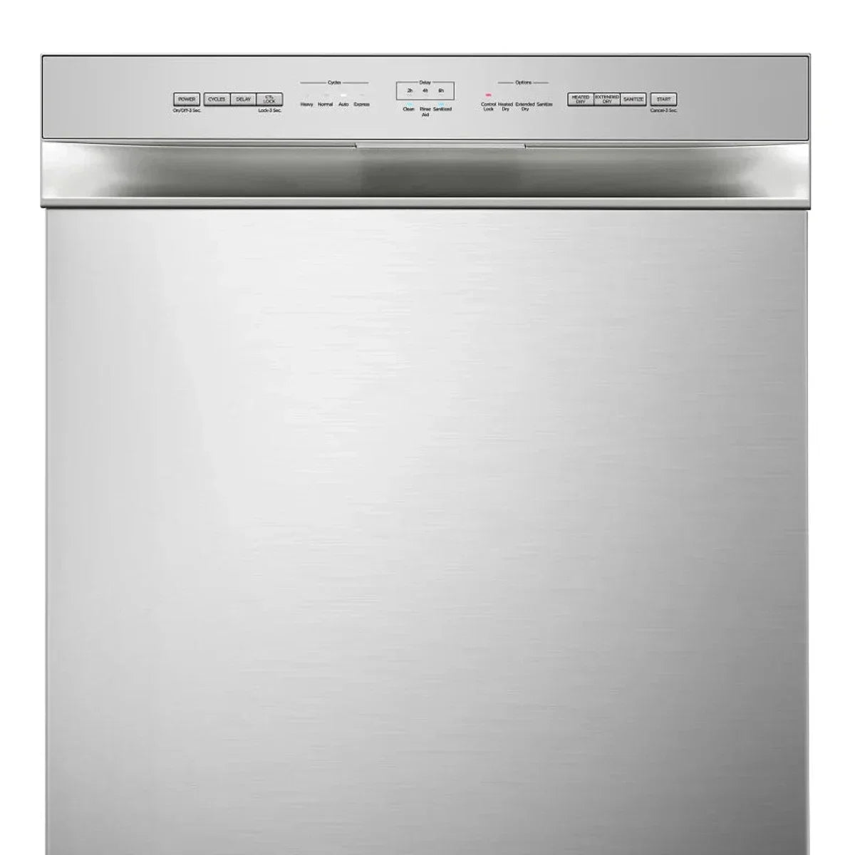 Midea 24 in. Built-in Dishwasher with Hybrid Stainless Steel Tub