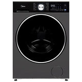 Midea 3.1 cu ft. Graphite Steel Front Load Washer with Quick Wash Option