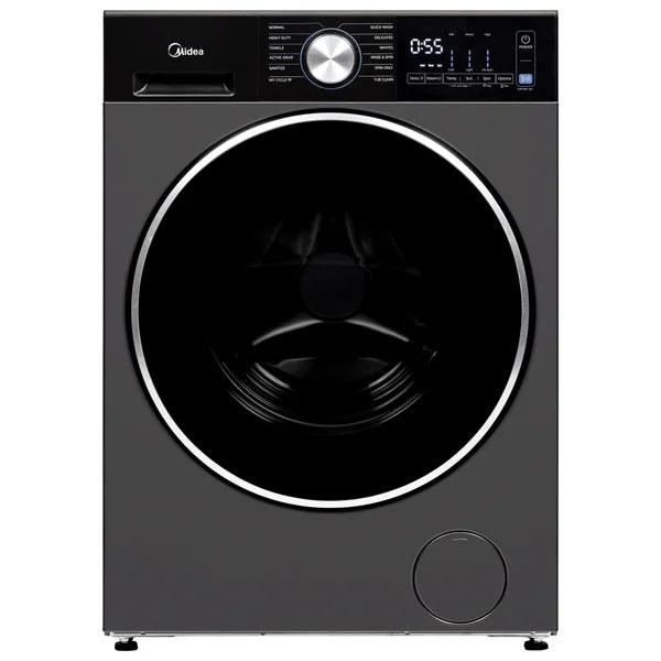 Midea 3.1 cu ft. Graphite Steel Front Load Washer with Quick Wash Option Z7