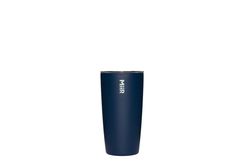 MiiR Insulated Stainless Steel Travel Tumbler with Press-Fit Slide Lid, Tidal Blue, 16-oz B5