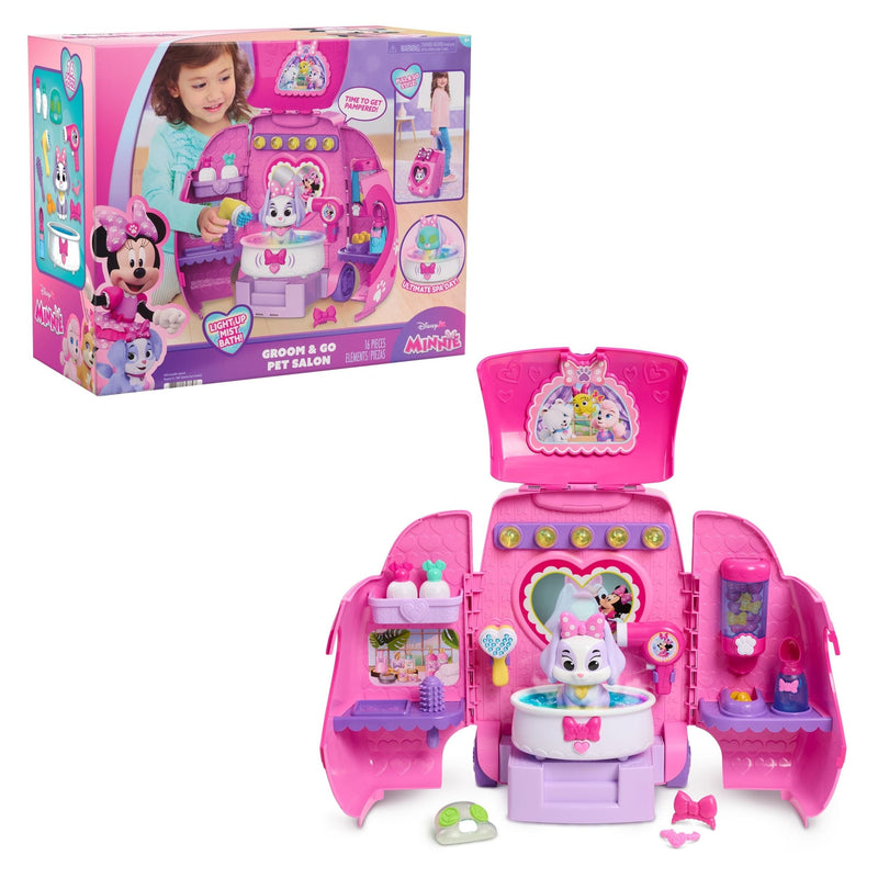 Minnie Pet Grooming Mobile Center, Pink E5