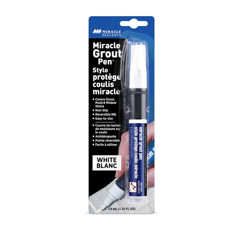 Miracle Sealant Non-Slip Grout Pen, White, 7.4-mL Z5