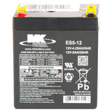 MK Battery 12-Volt 5 Ah SLA Battery, F2 Terminal