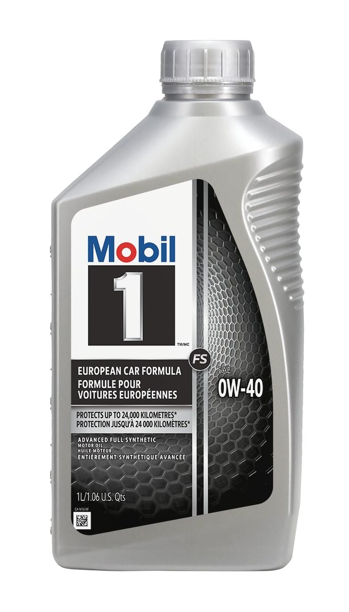 Mobil 1 0W40 Synthetic Engine Oil, 1-L B8