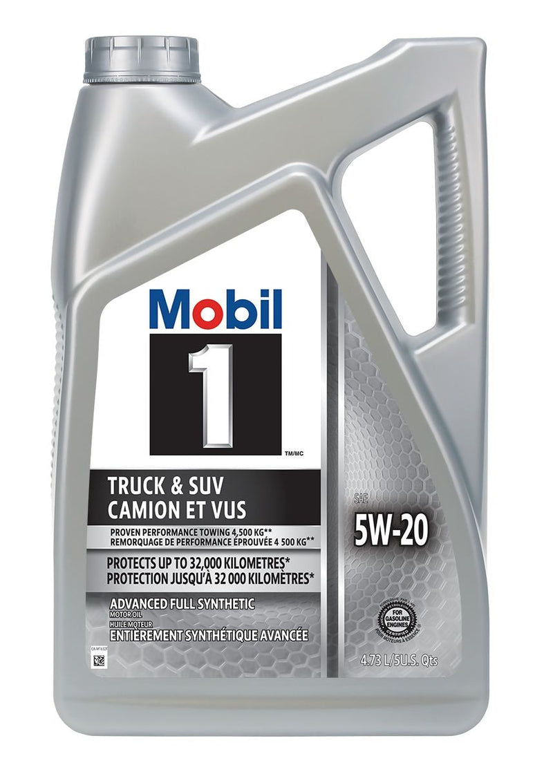 Mobil 1 Truck & SUV 5W20 Synthetic Engine/Motor Oil, 4.73-L U9