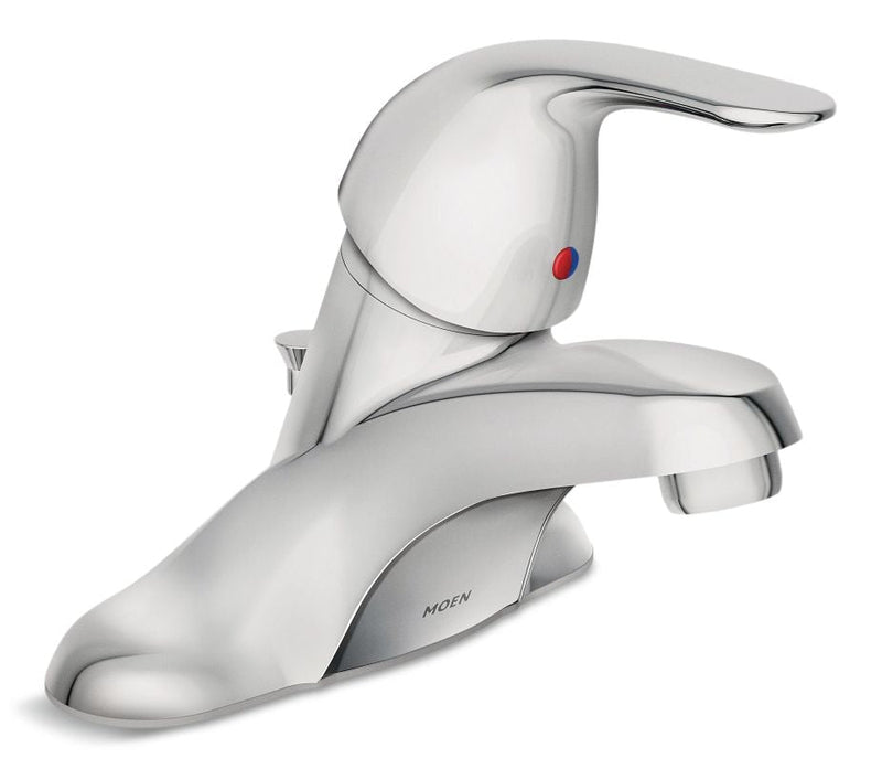 Moen Adler Single Handle Bathroom Faucet, Chrome U3