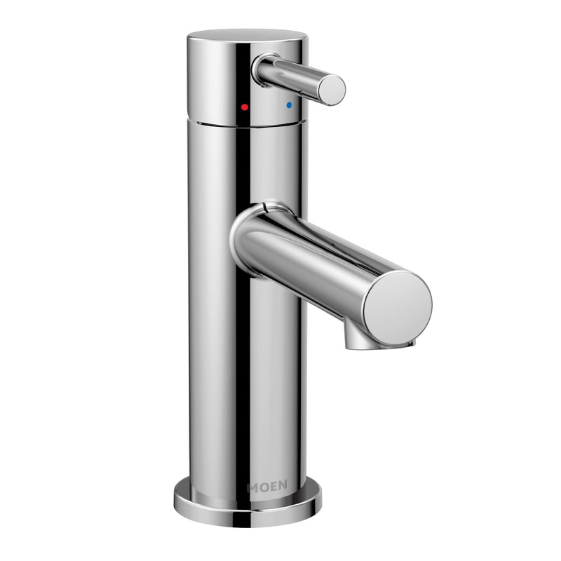 Moen Align Single Handle High Arc Single Hole Bathroom Sink Faucet, Chrome C9
