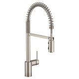Moen Align Single Handle Pre-Rinse Pull Down Spot-Resist Kitchen Faucet, Stainless Steel