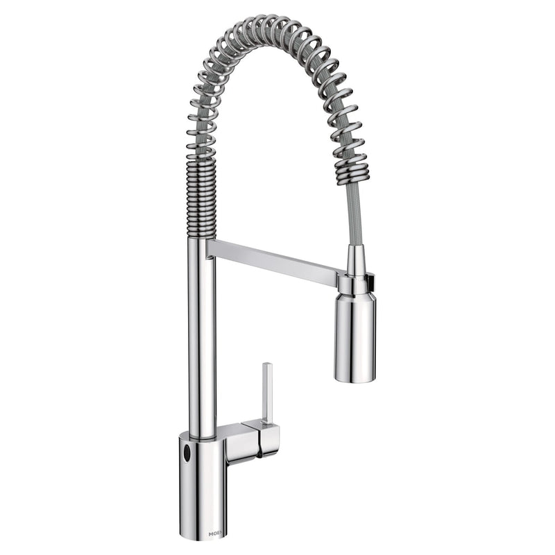Moen Align Single Handle Touchless Pull Down Sprayer Kitchen Faucet with MotionSense, Chrome I8