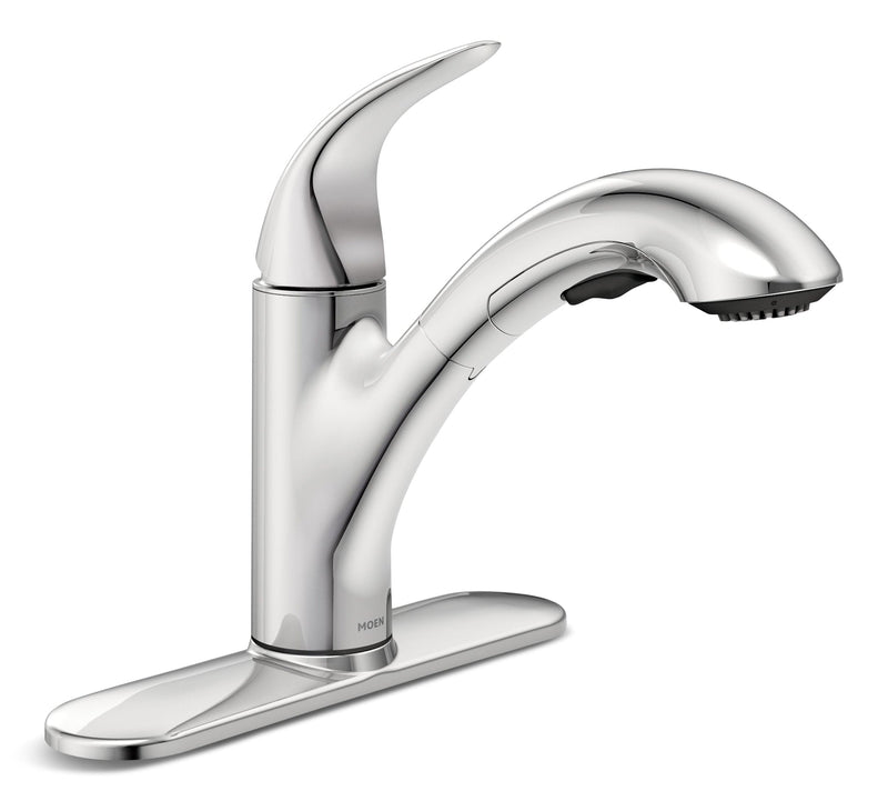 Moen Medina Single-Handle Pull-Out Kitchen Faucet, Chrome U5