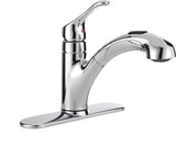 Moen Renzo Single-Handle Pull-Out Kitchen Faucet, Chrome