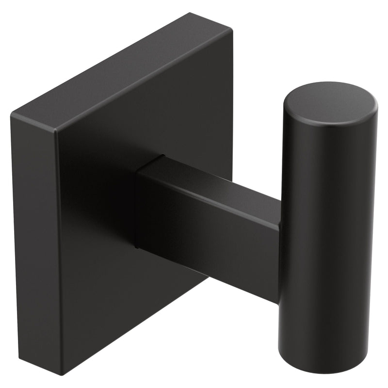 Moen Triva Single Robe Hook, Matte Black C3