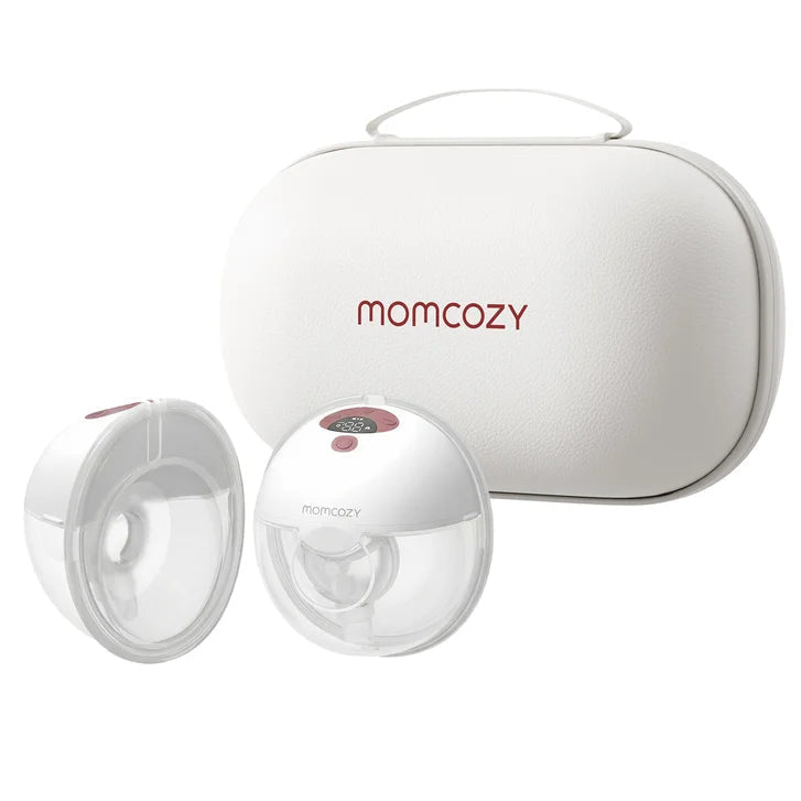 Momcozy Smart Breast Pump + Milk Storage Bags + Breast Pump Wipes J5