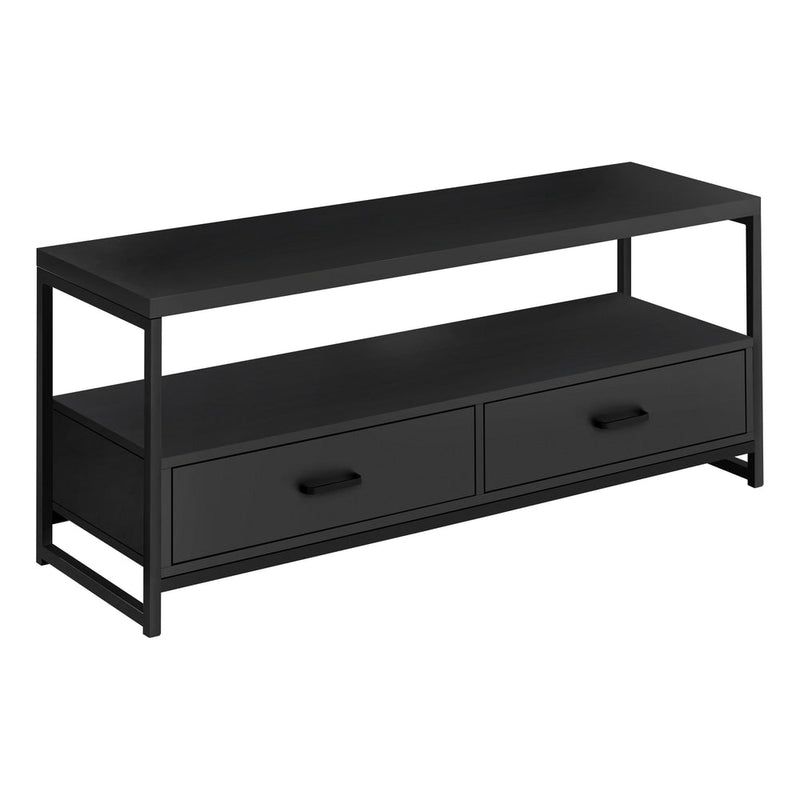 Monarch Specialities 2-Tier Industrial TV Stand Z7