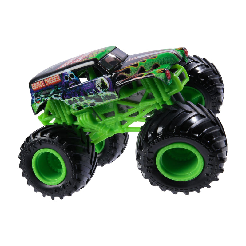 Monster Jam 1:64 Die-Cast Collectible Monster Truck Toy with Driver Figure, Assorted, Ages 3+ H7