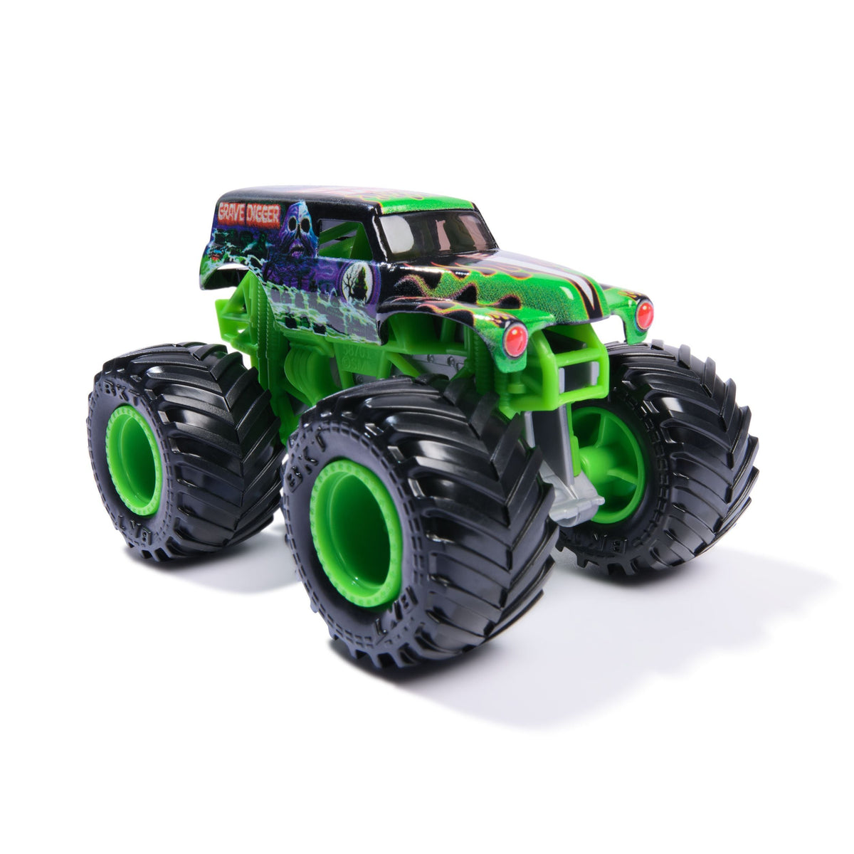 Monster Jam 1:64 Die-Cast Collectible Monster Truck Toy with Driver Figure, Assorted, Ages 3+