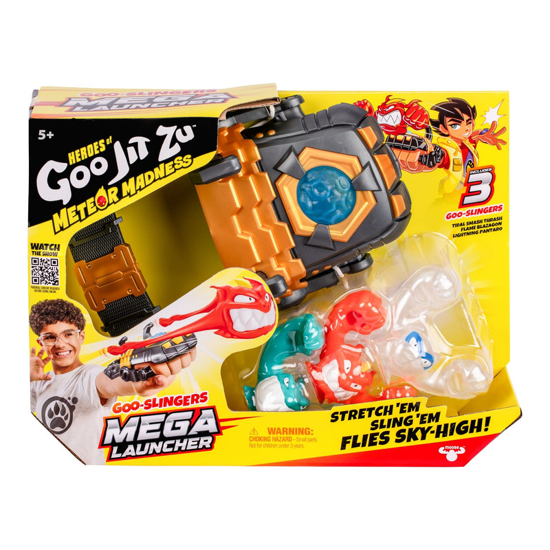Moose Heroes of Goo Jit Zu S13 Meteor Madness Goo Slingers Mega Launcher X6