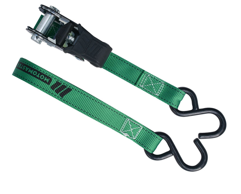 MotoMaster 1,500-lb Padded Ratchet Tie Down Straps, 1-in x 14-ft, 4-pk Y4